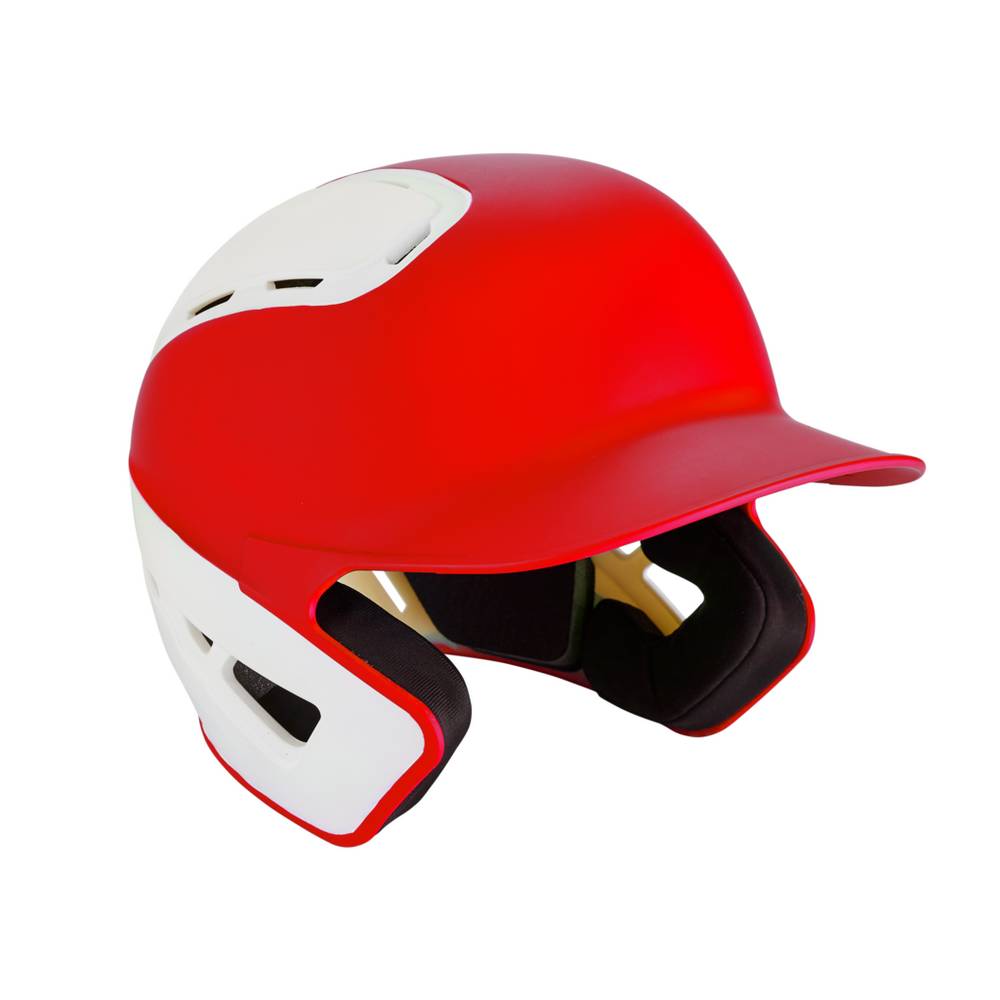 Mizuno B6 Baseball Batting - Erkek Kask - Kırmızı/Beyaz Türkiye (KTIAVH-186)